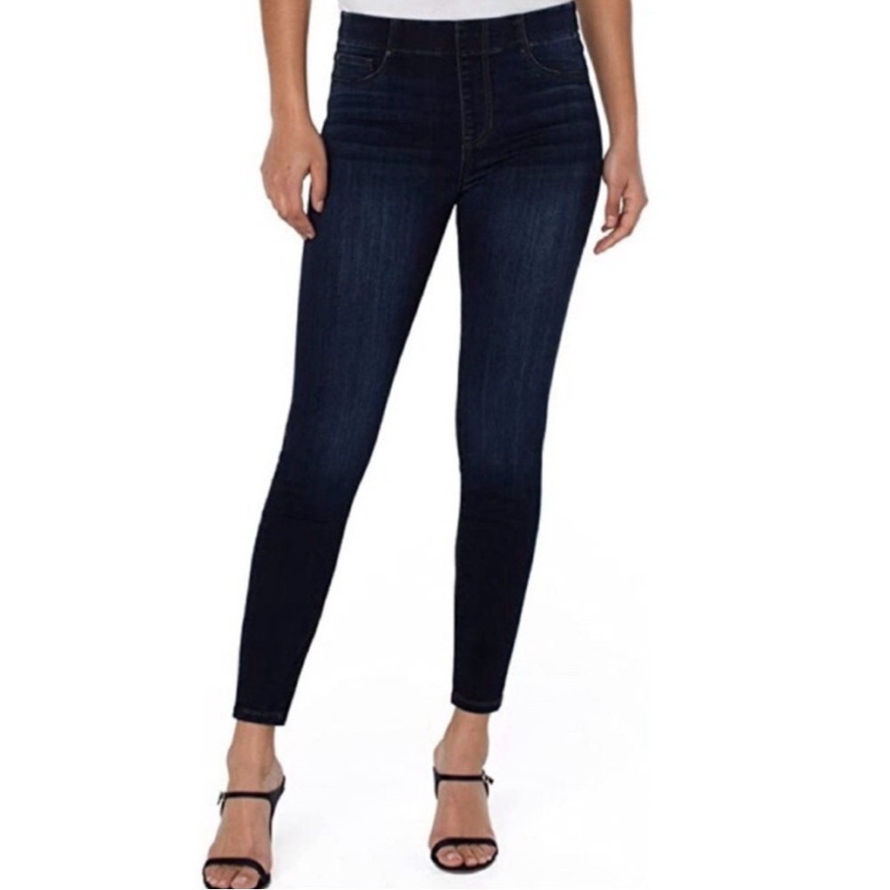 Stitch Fix Liverpool Sienna The Ankle Skinny Pull On Dynasty Dark Wash 12/31